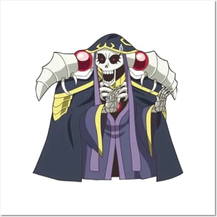 Ainz Ooal Gown Overlord Posters and Art